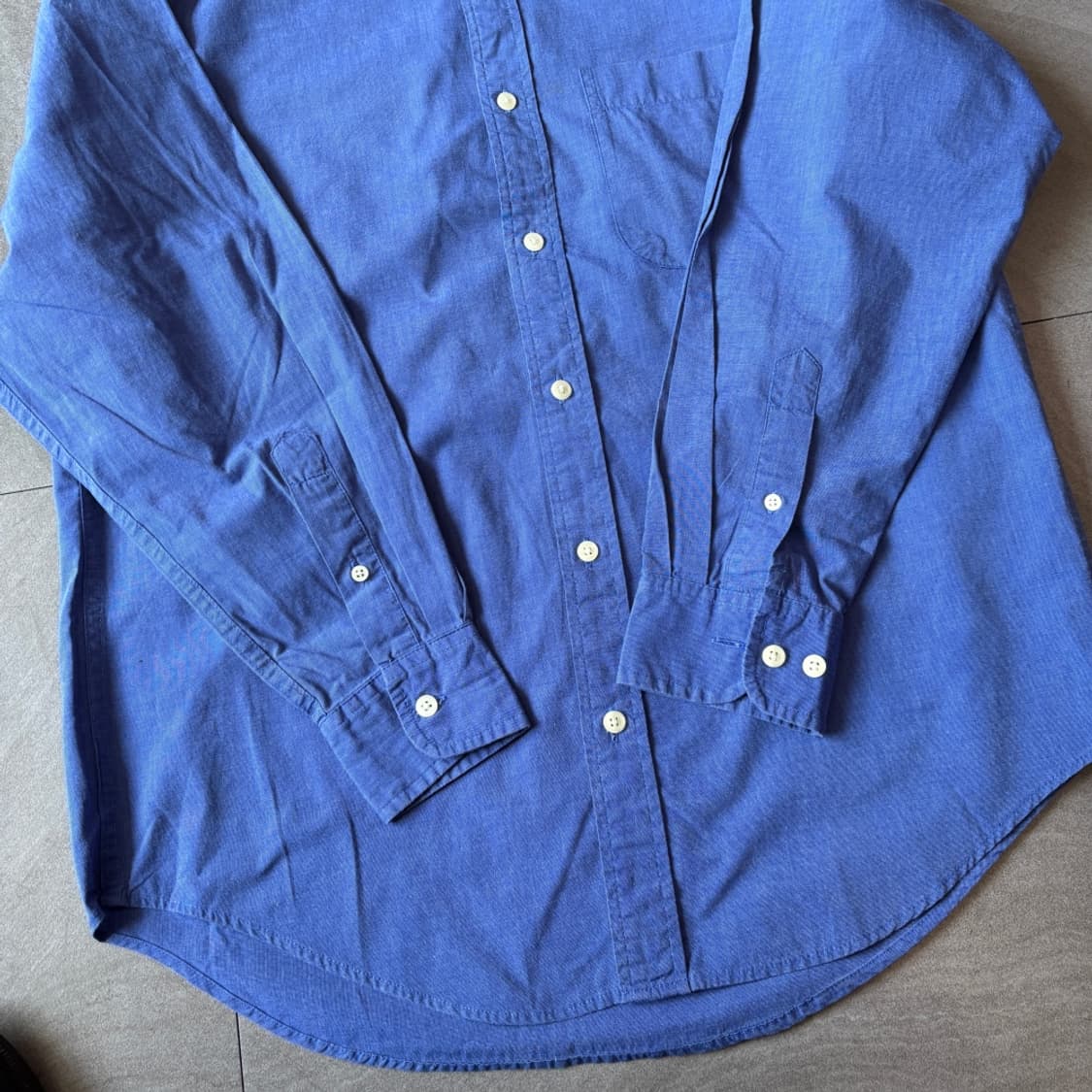 갭 딥 블루 긴팔 셔츠 상품이미지7