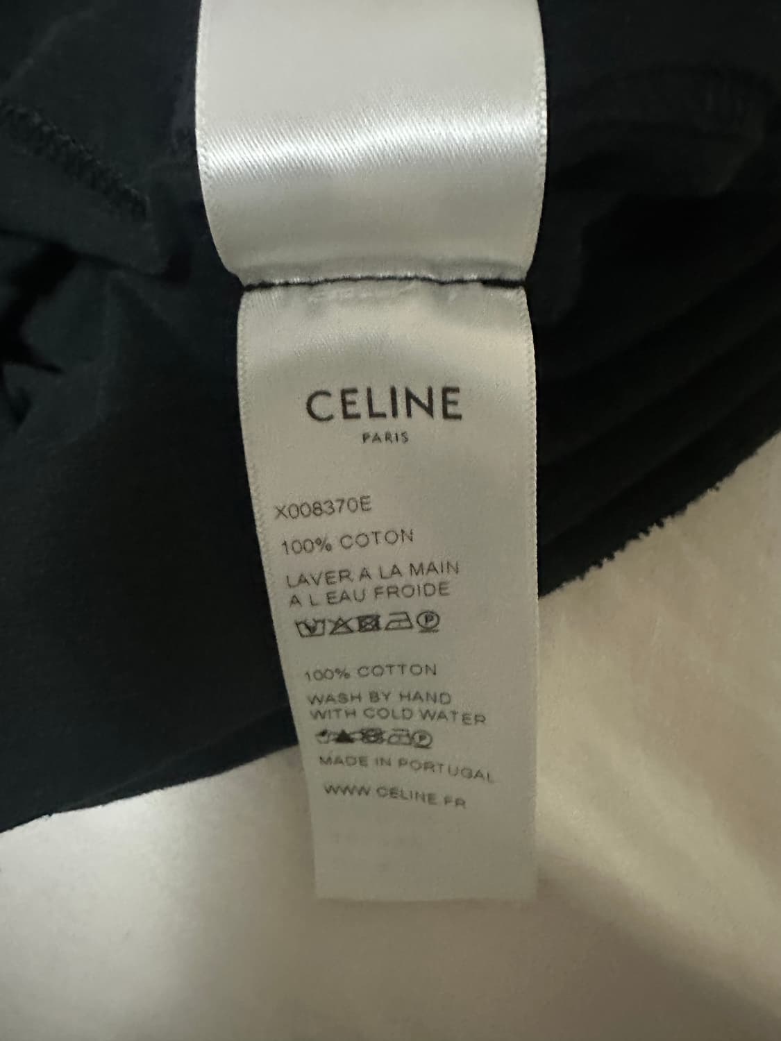 셀린느 티셔츠 블랙 s 상품이미지6