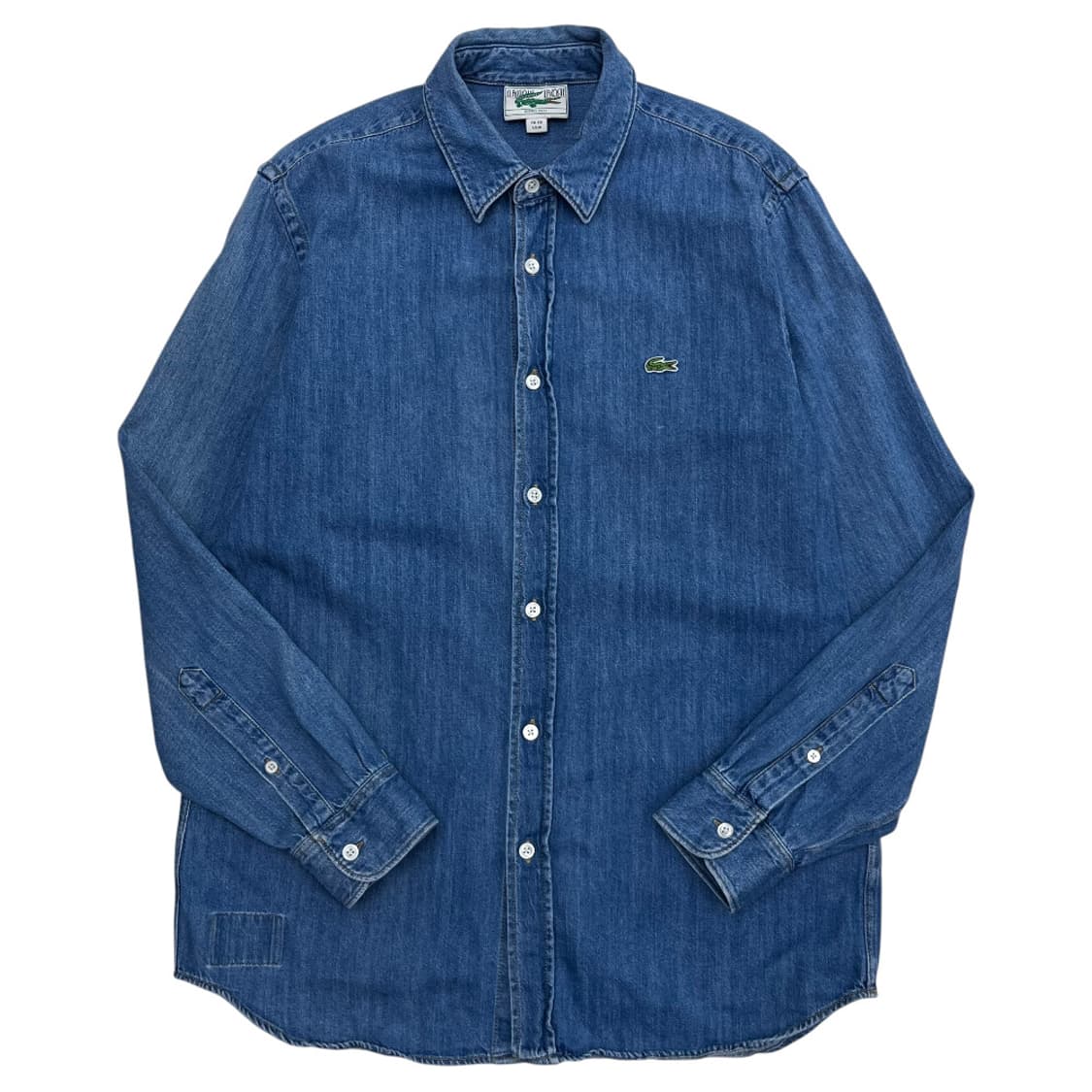 라코스테 미니로고 데님 셔츠 40 상품이미지2