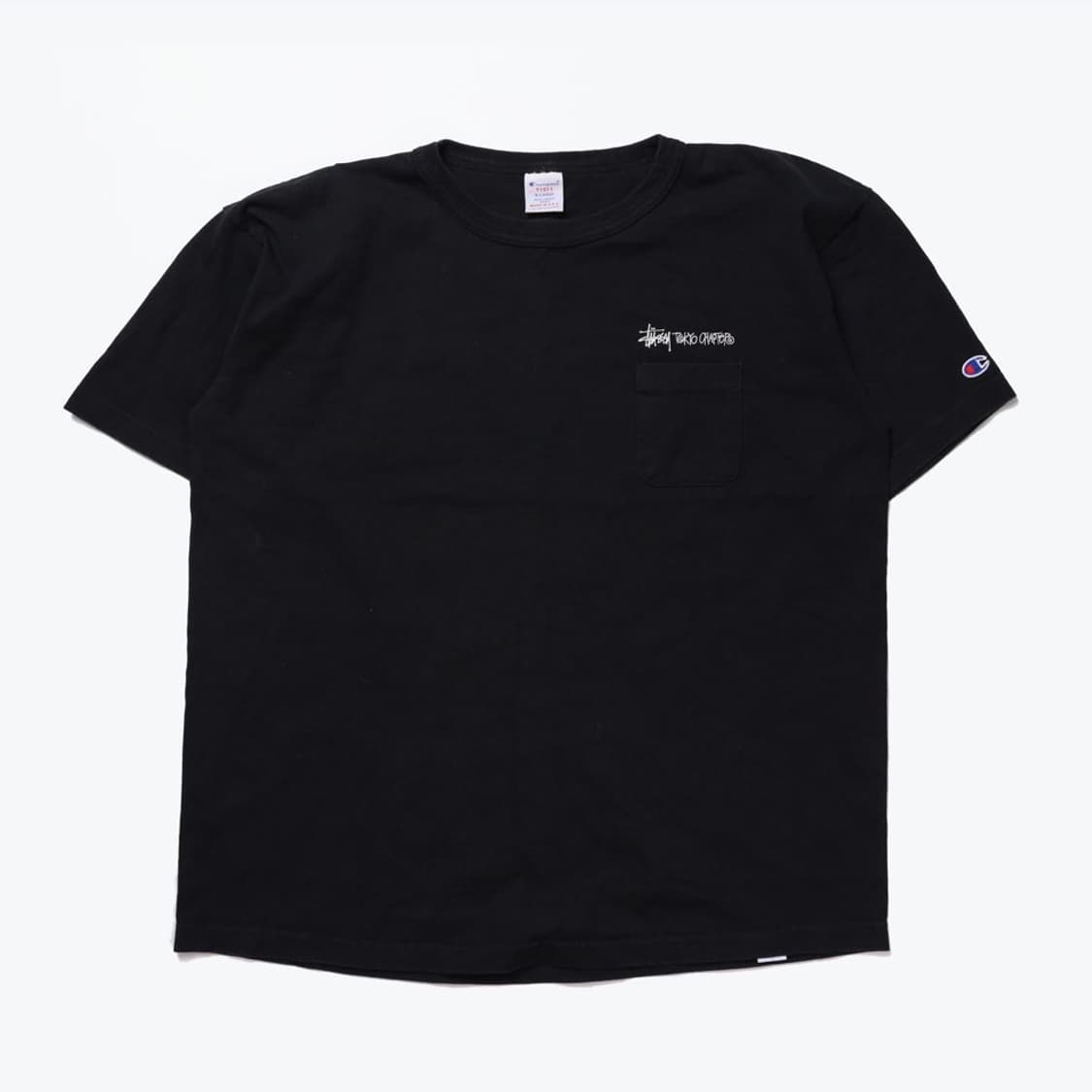 Stussy X Champion Logo T-shirt 상품이미지1