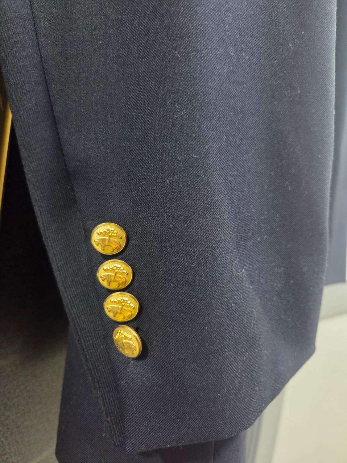 (새상품) 브룩스 브라더스 금장 네이비 블레이저 42R 상품이미지6