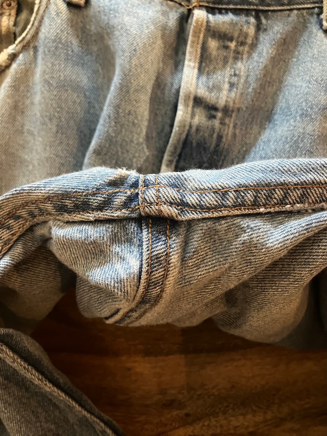 90s USA 빈티지 리바이스 501 데님 팬츠 빅사이즈 상품이미지8