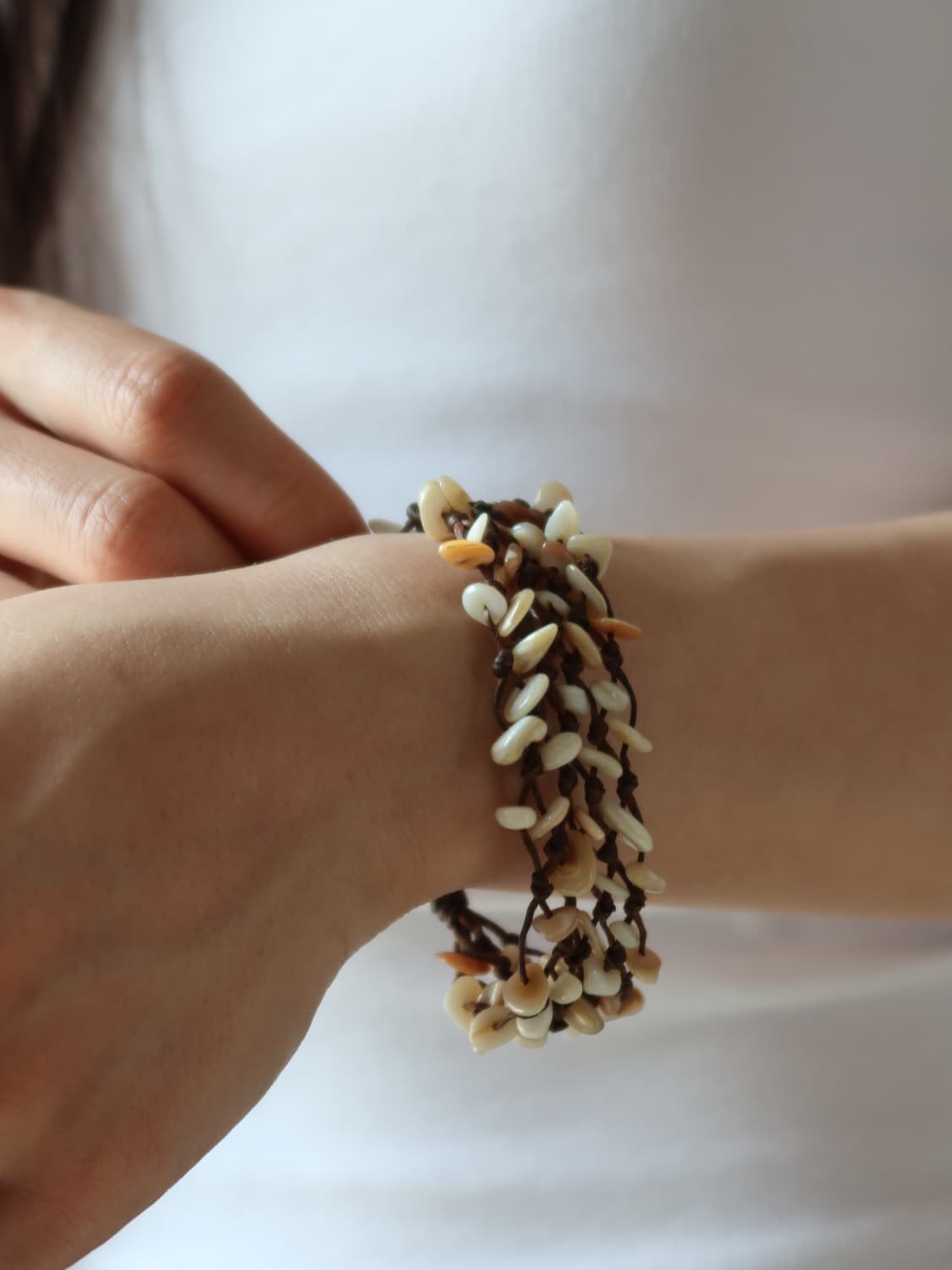 shell charm necklace 상품이미지2