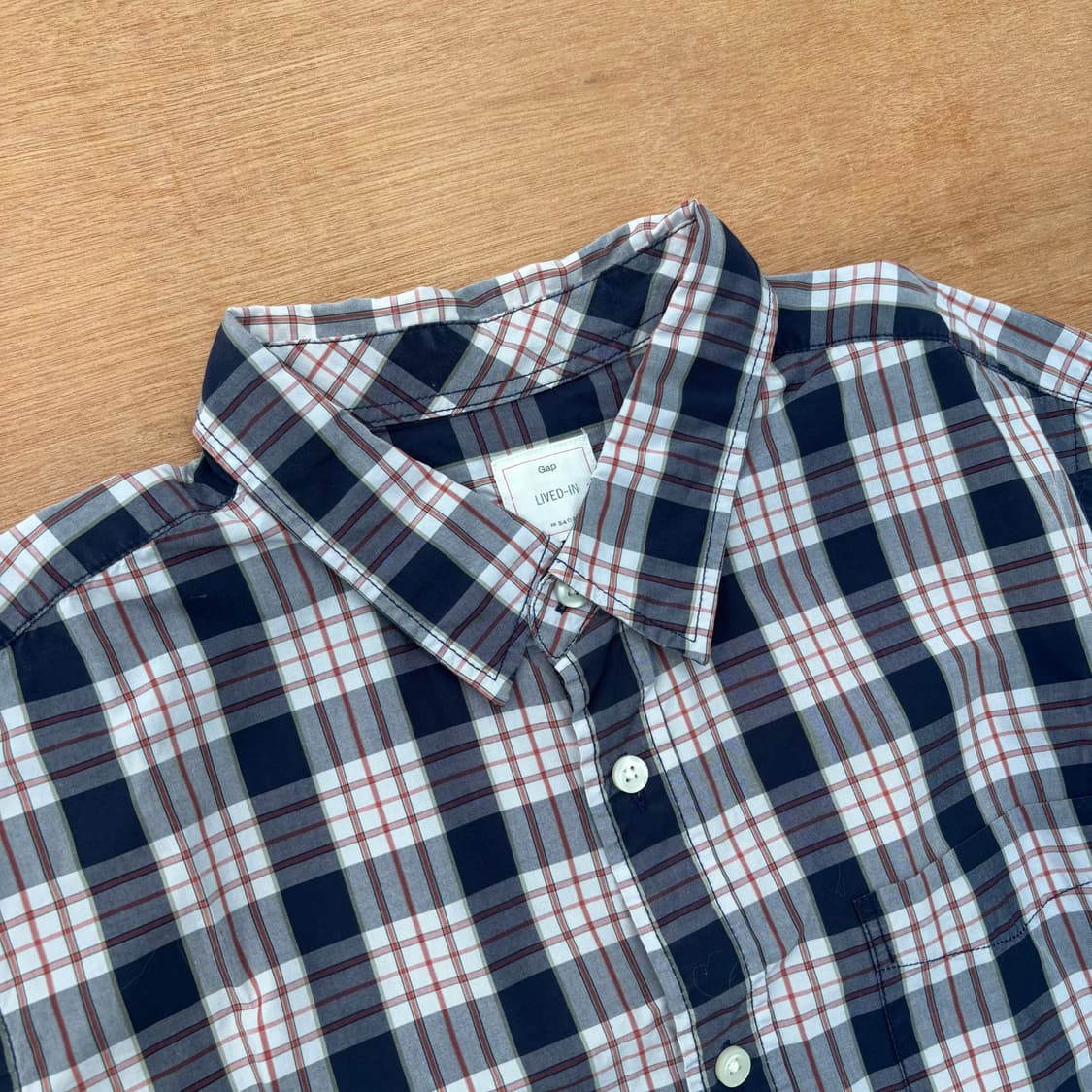 Gap Plaid Button Down Shirt 갭 상품이미지2