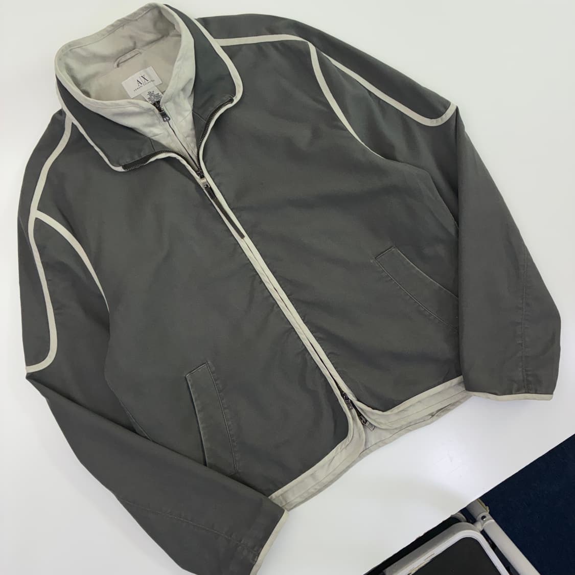 Armani Exchange 알미니 엑체인지 2-way 그레이 자켓 상품이미지3