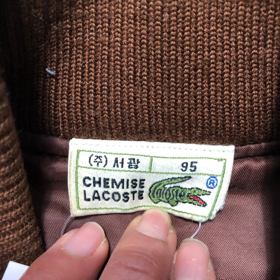 라코스테 울 봄버자켓  상품이미지5