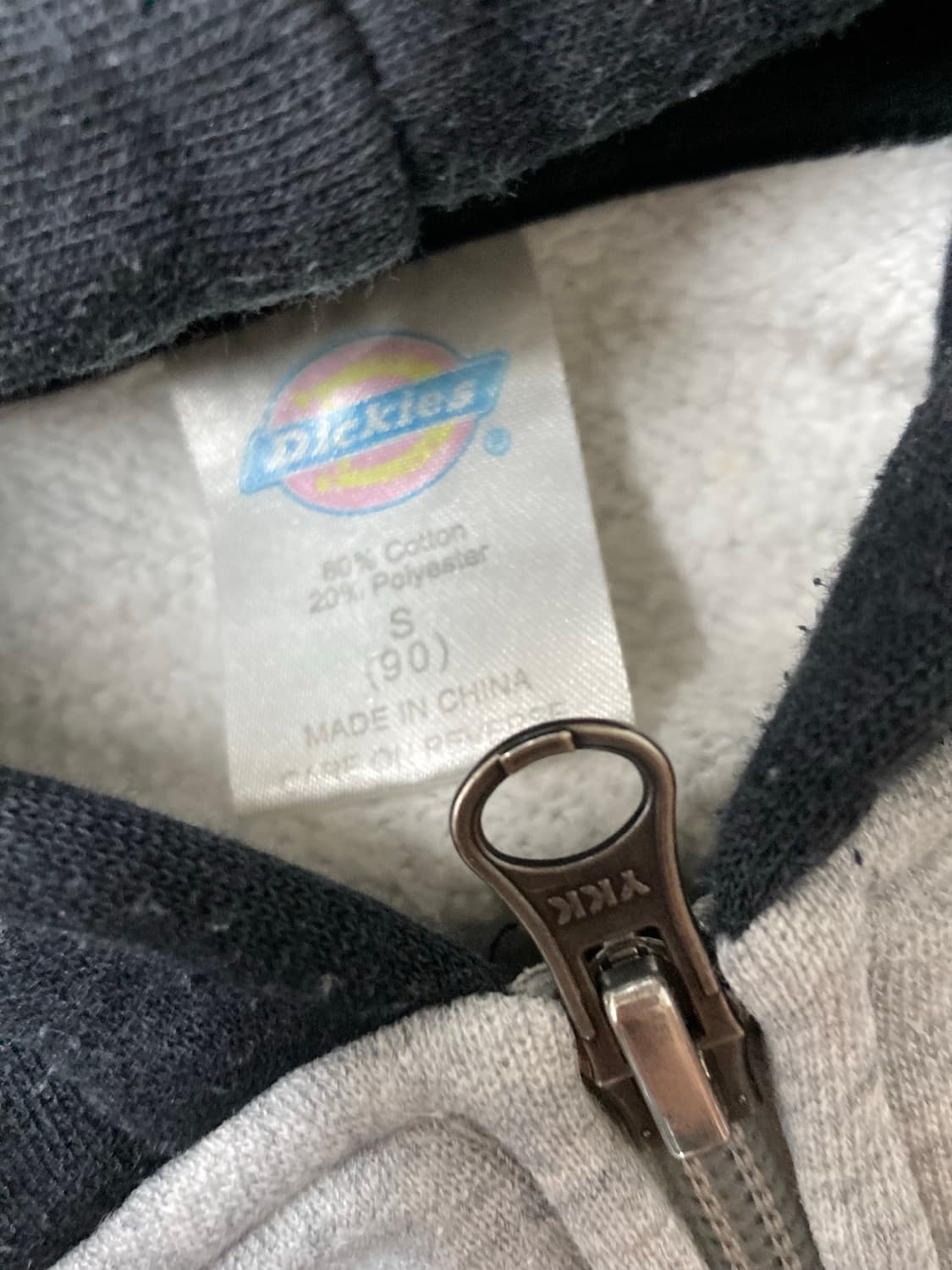 디키즈 배색 후드집업 (90)S사이즈 상품이미지4