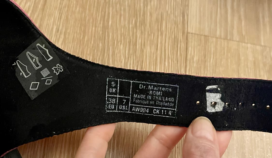 새상품/Dr.Martens 닥터마틴 로미(ROMI) 샌들 소프트 핑크  상품이미지6