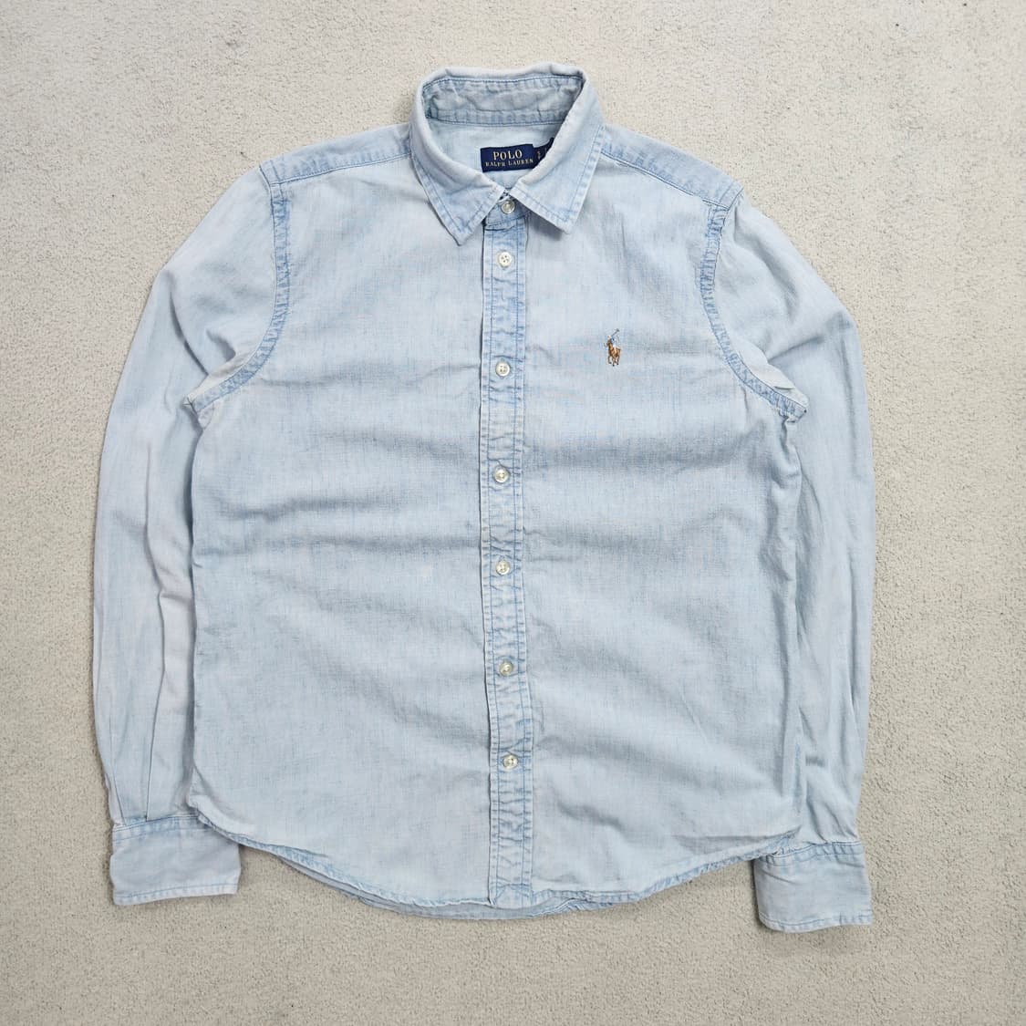 폴로 랄프 로렌 신형 샴브레이 셔츠 s 상품이미지1