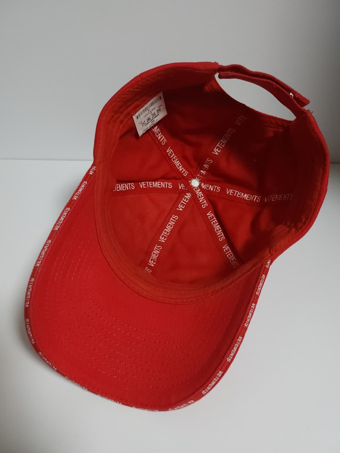 OS 베트멍 레드 오뜨꾸띄르 자수 볼캡 모자 V0921 상품이미지5