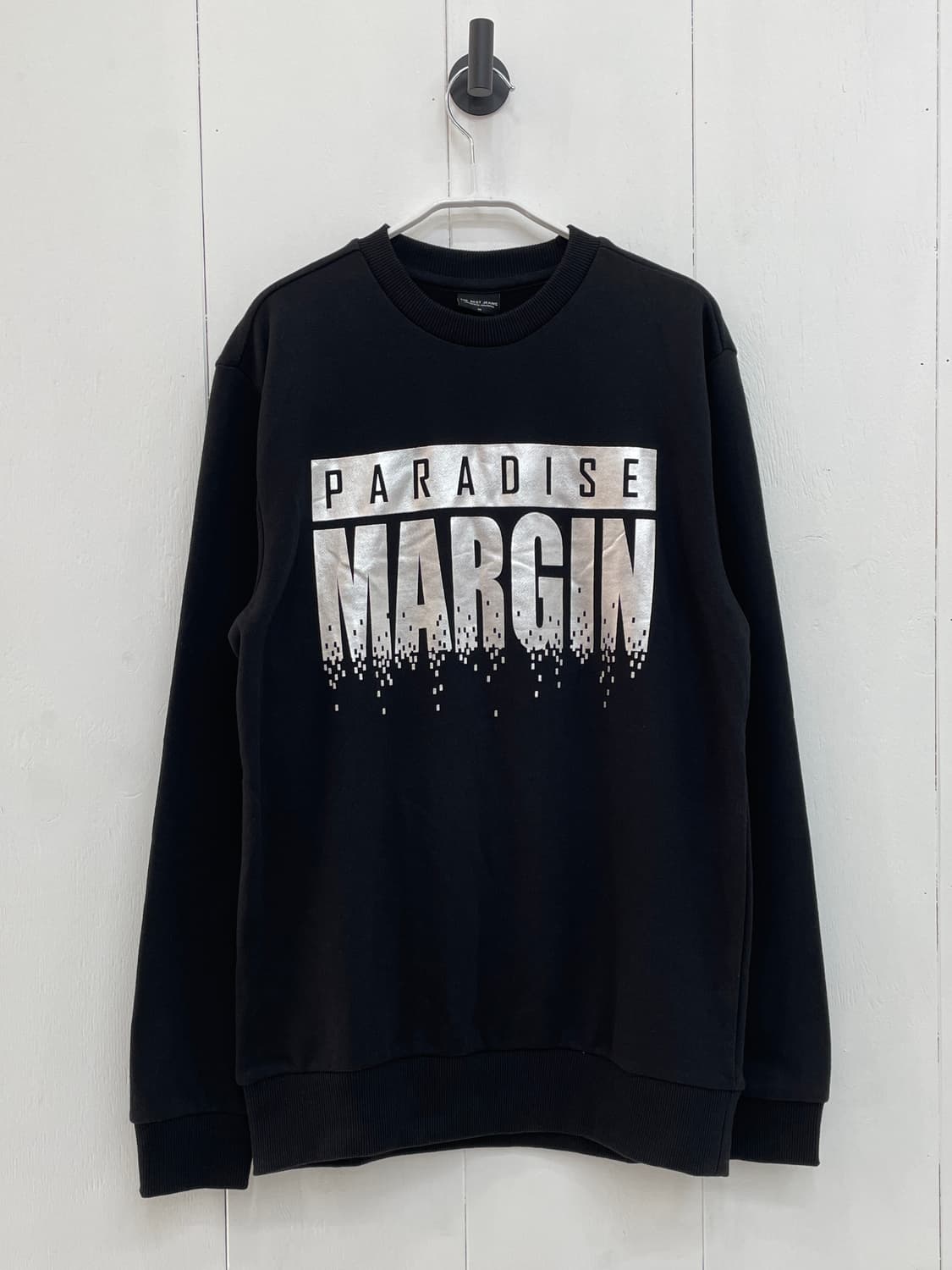 TBJ(티비제이) 'PARADISE MARGIN' 실버 프린팅 맨투맨 상품이미지2