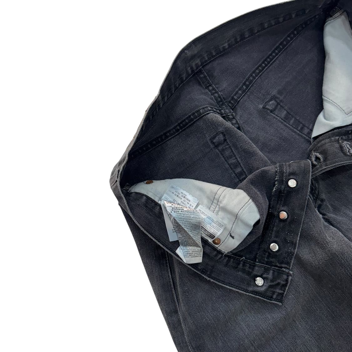 [33] 리바이스 501 블랙진 데님 청바지 [lv1143] 상품이미지4