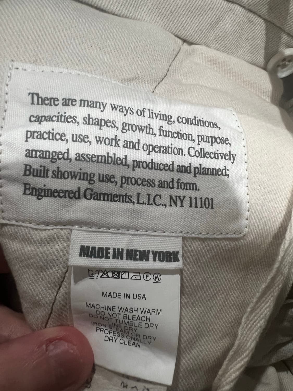 엔가 코듀로이 FA팬츠 카키 S (31~32) 상품이미지4