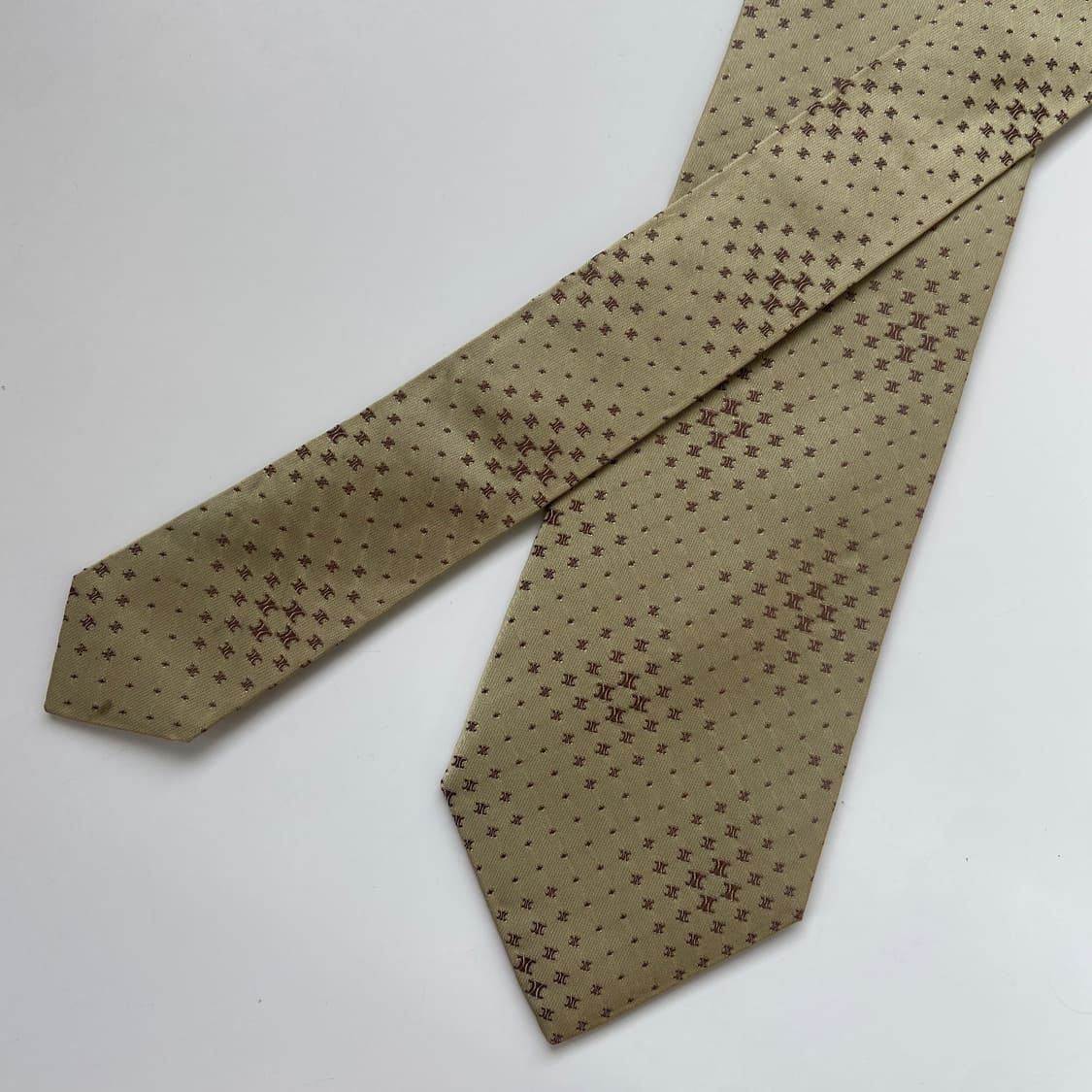 셀린느(celine) 신형라벨 모노그램 명품 정품 넥타이 상품이미지3