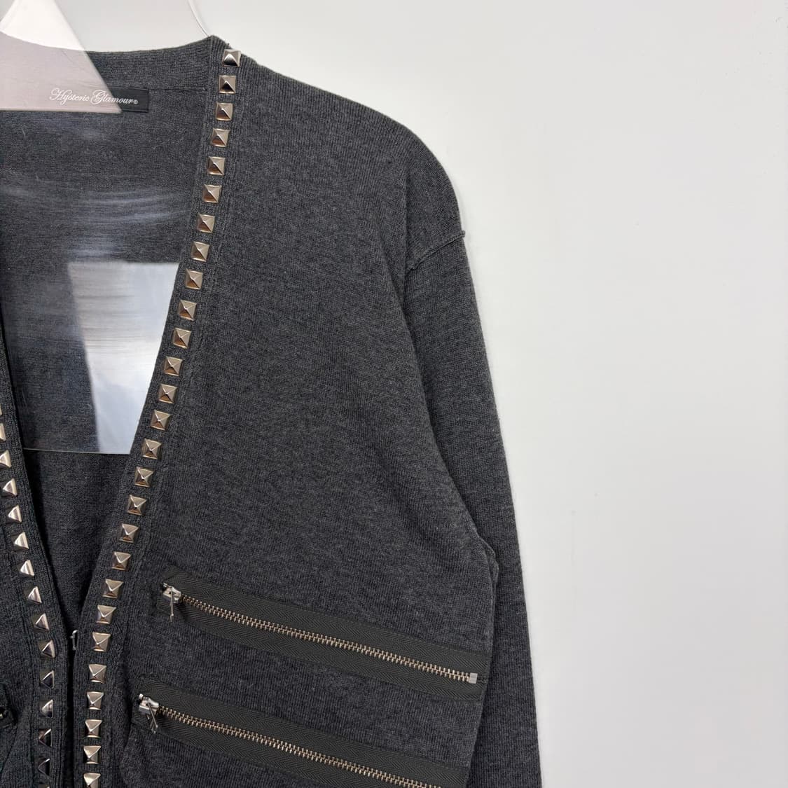 히스테릭글래머 스터드 니트 가디건 상품이미지3