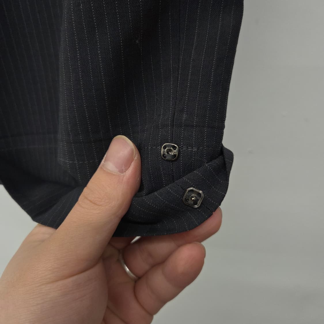 아르마니 핀스트라이프 슬랙스 30in 상품이미지3