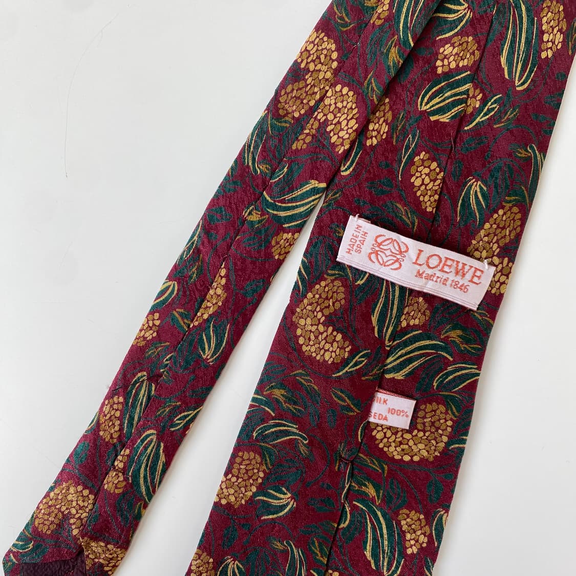 로에베(LOEWE) 정품 명품넥타이 8.7cm 상품이미지6