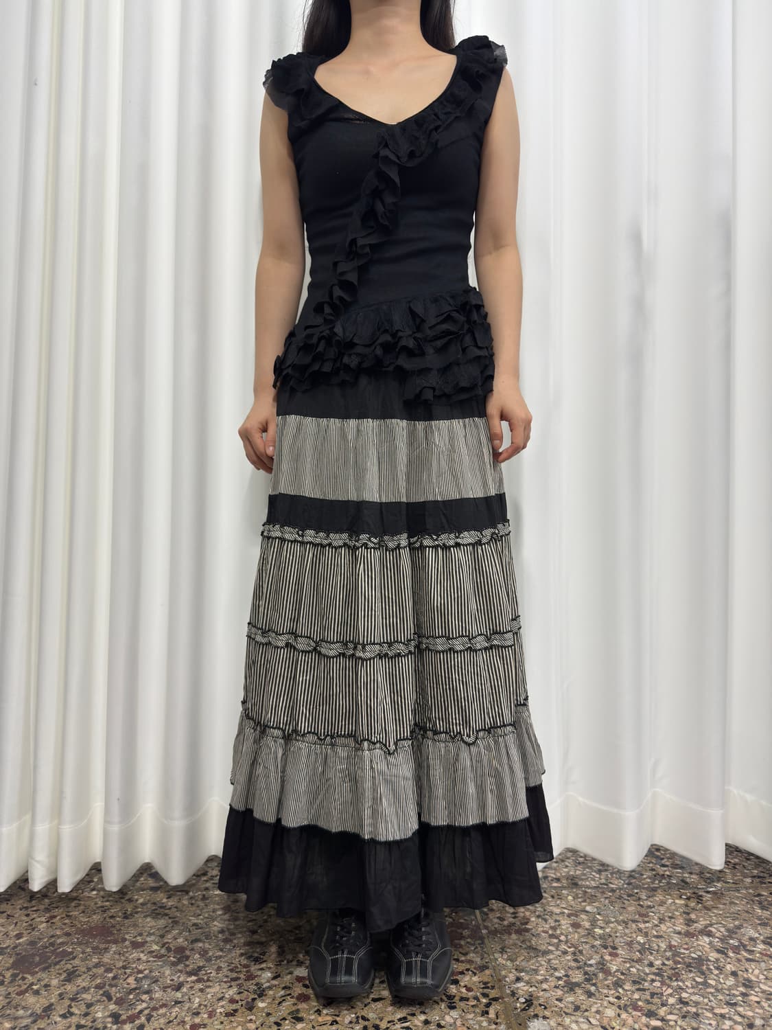 nero frill detail sleeveless 상품이미지3