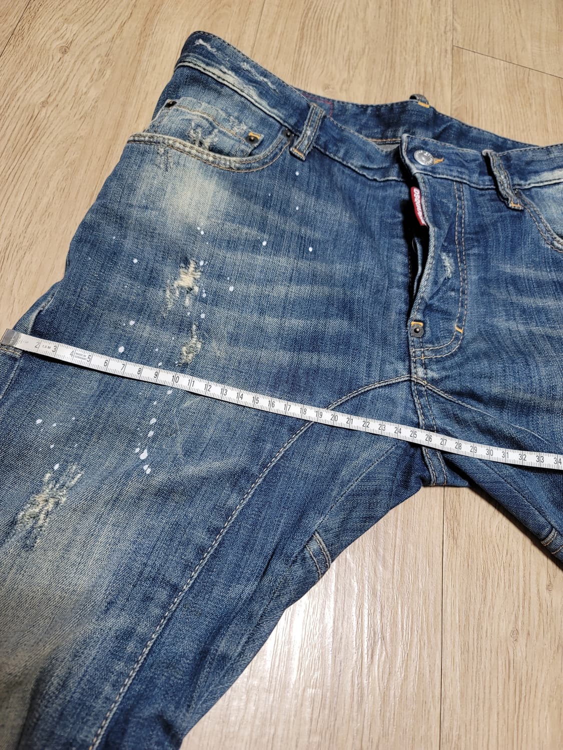 디스퀘어드2 데님 S71LA0869 타이디바이커 EU46 상품이미지5