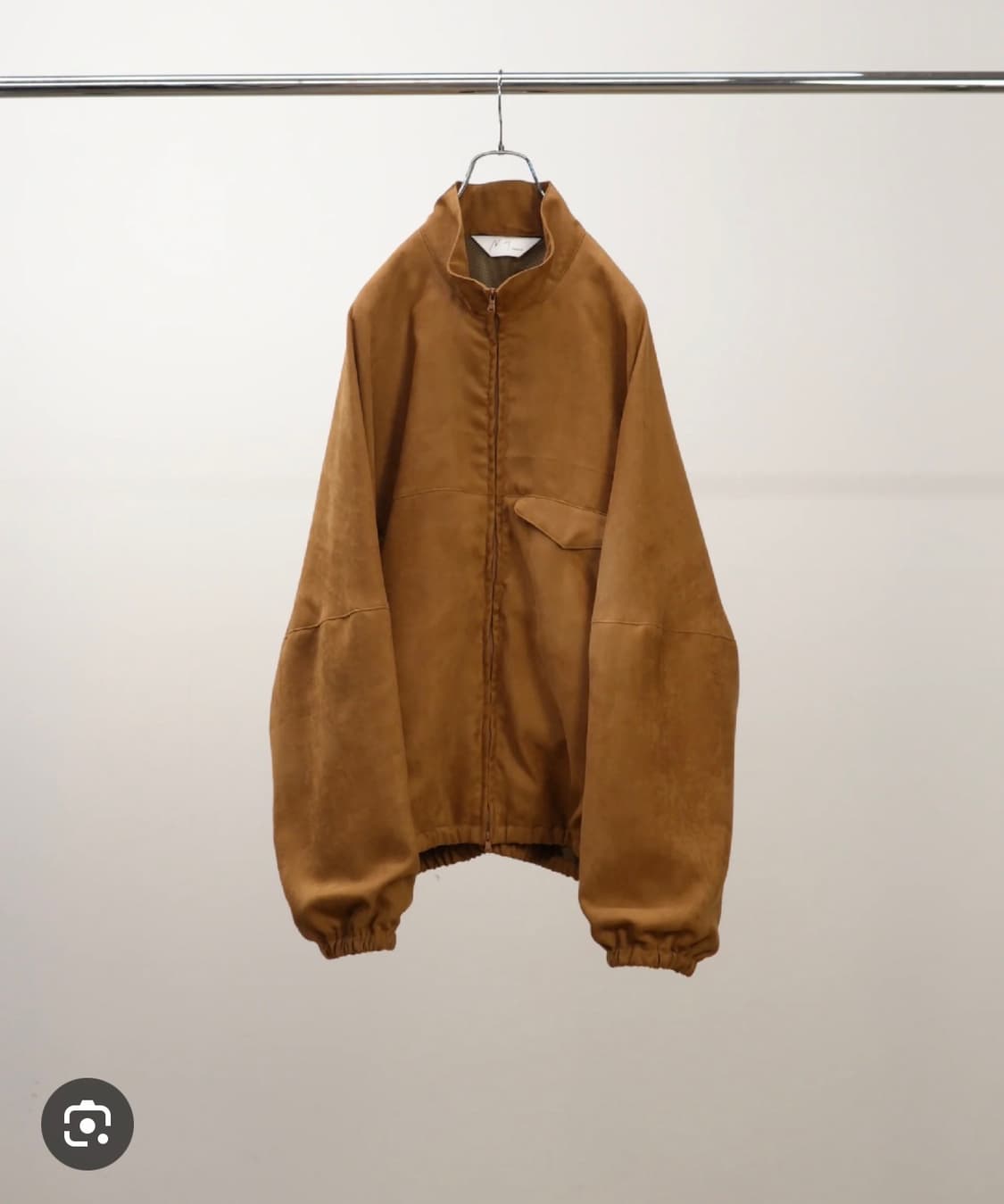 안셀름ANCELlM 25FW 비건 스웨이드 블루종 상품이미지1