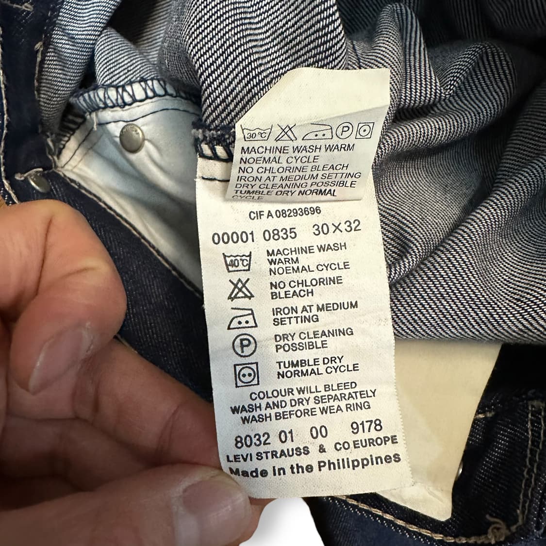 리바이스 엔지니어드진 데님 팬츠 상품이미지5