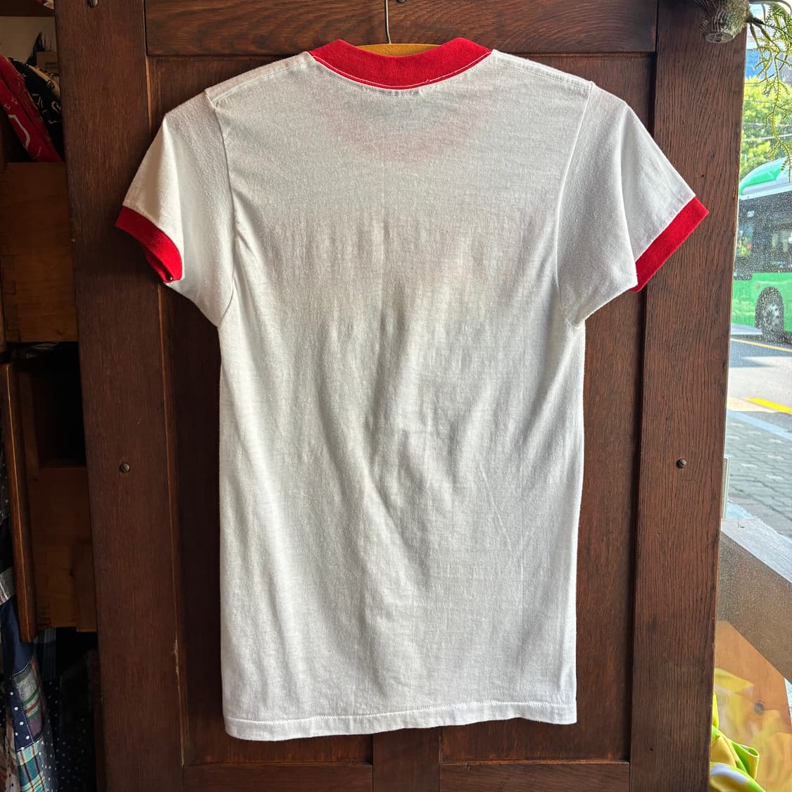80’s Wisconsin Ringer Tee Made In USA 상품이미지7