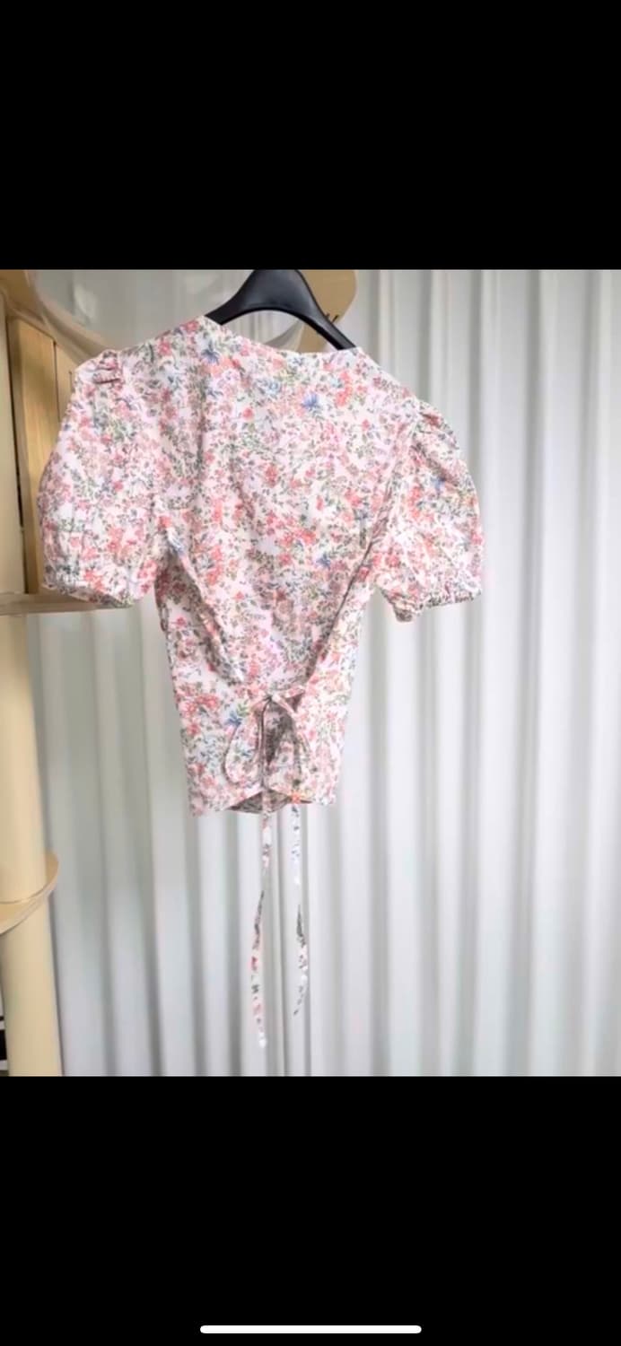 sal the 빈티지 플로랄 블라우스 상품이미지2