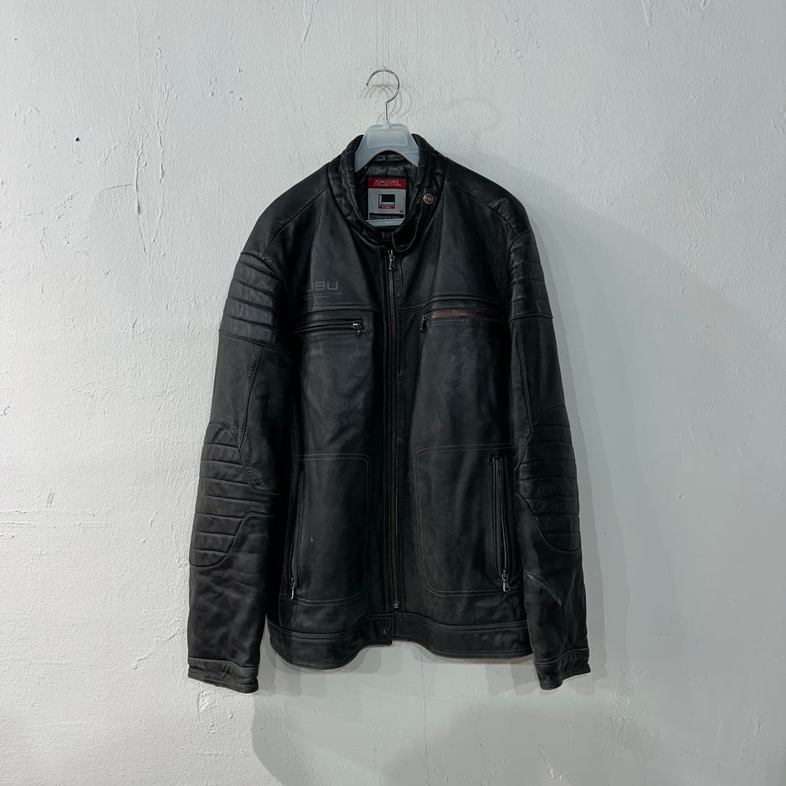 FUBU 후부 레이싱 레더 자켓 XL 상품이미지1