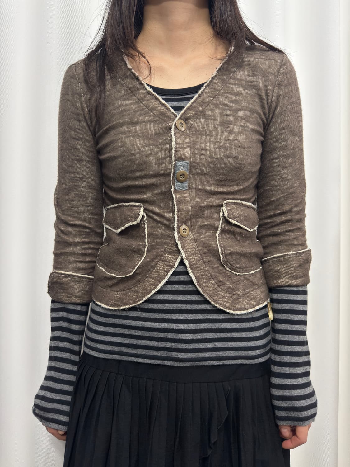 pocket slim cardigan 상품이미지1