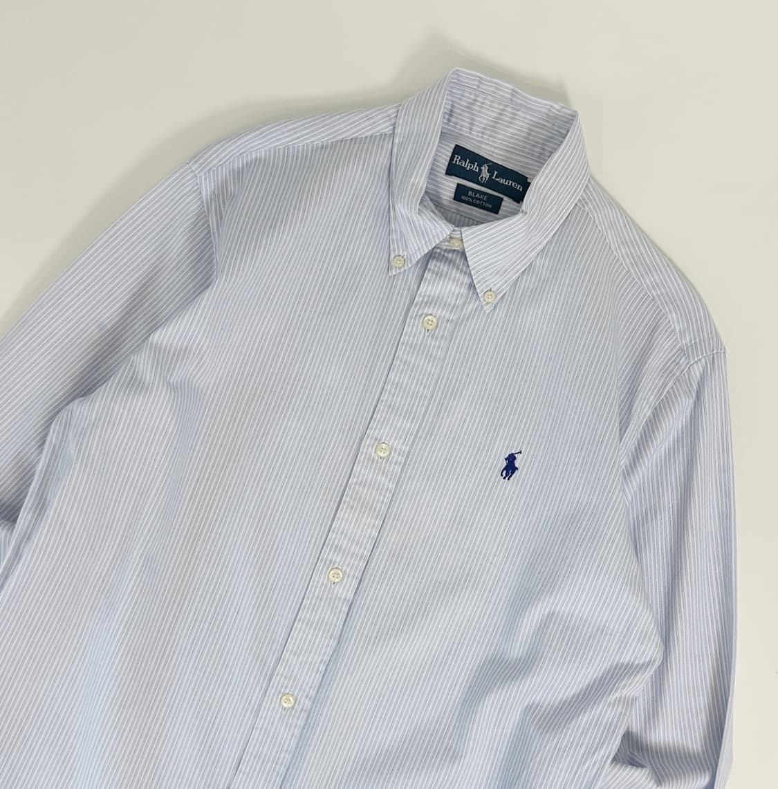 폴러 스트라이프 셔츠 blake fit M 상품이미지2