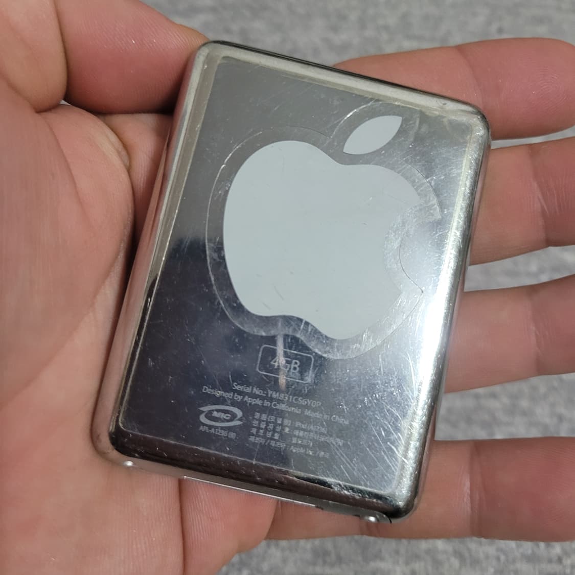 애플 아이팟 나노 3세대 A1236 4기가 부품용 상품이미지4