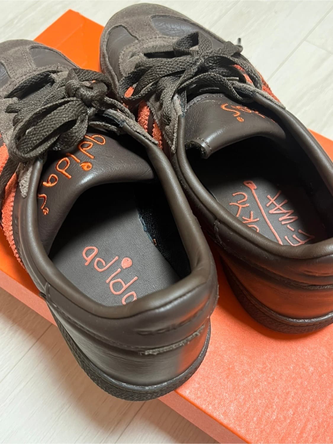 아디다스 스페지알 핸드볼 브라운 오렌지 245 상품이미지3