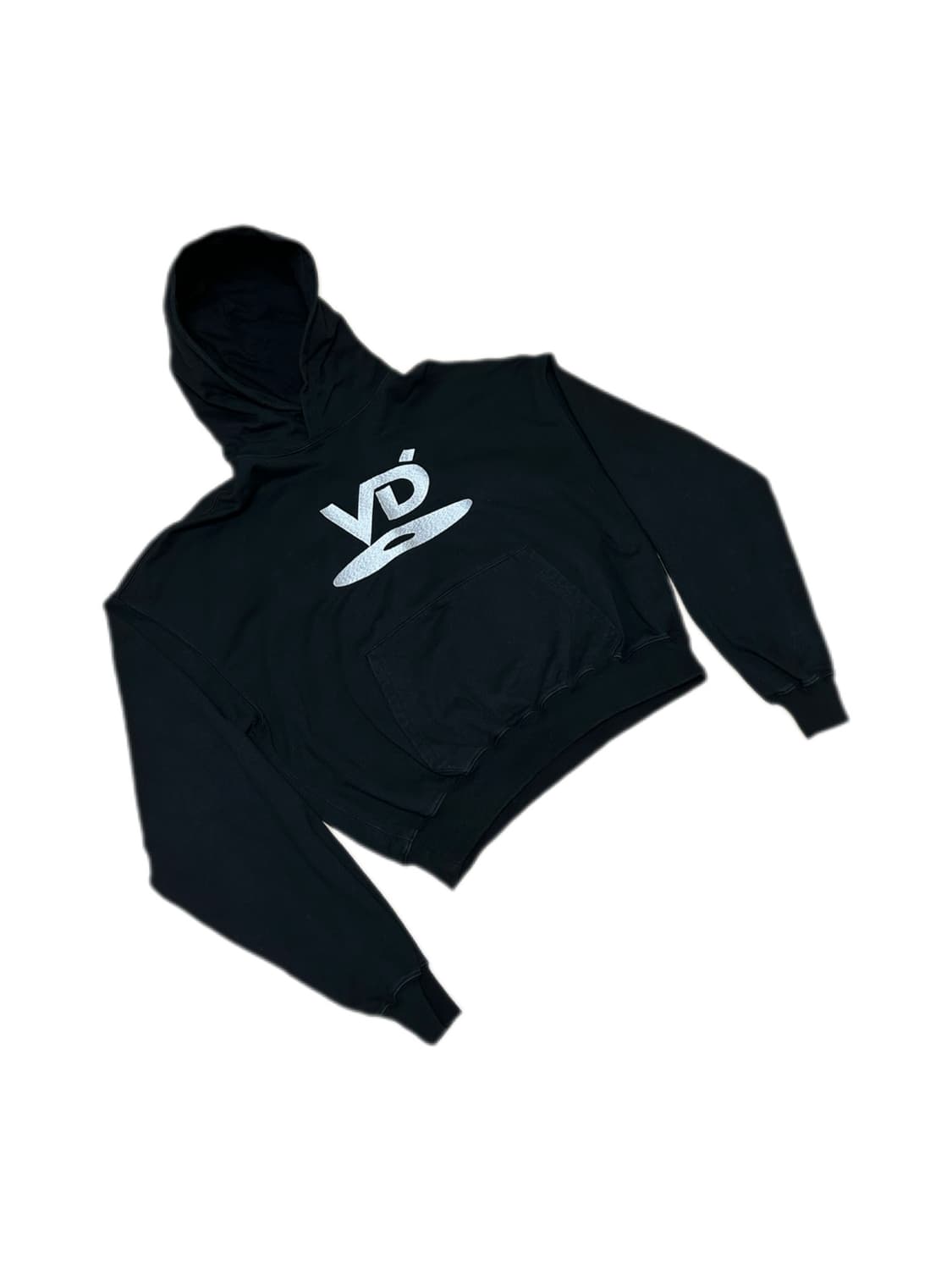 Vuja de (뷰자데) VD로고 블랙 후드티 상품이미지2