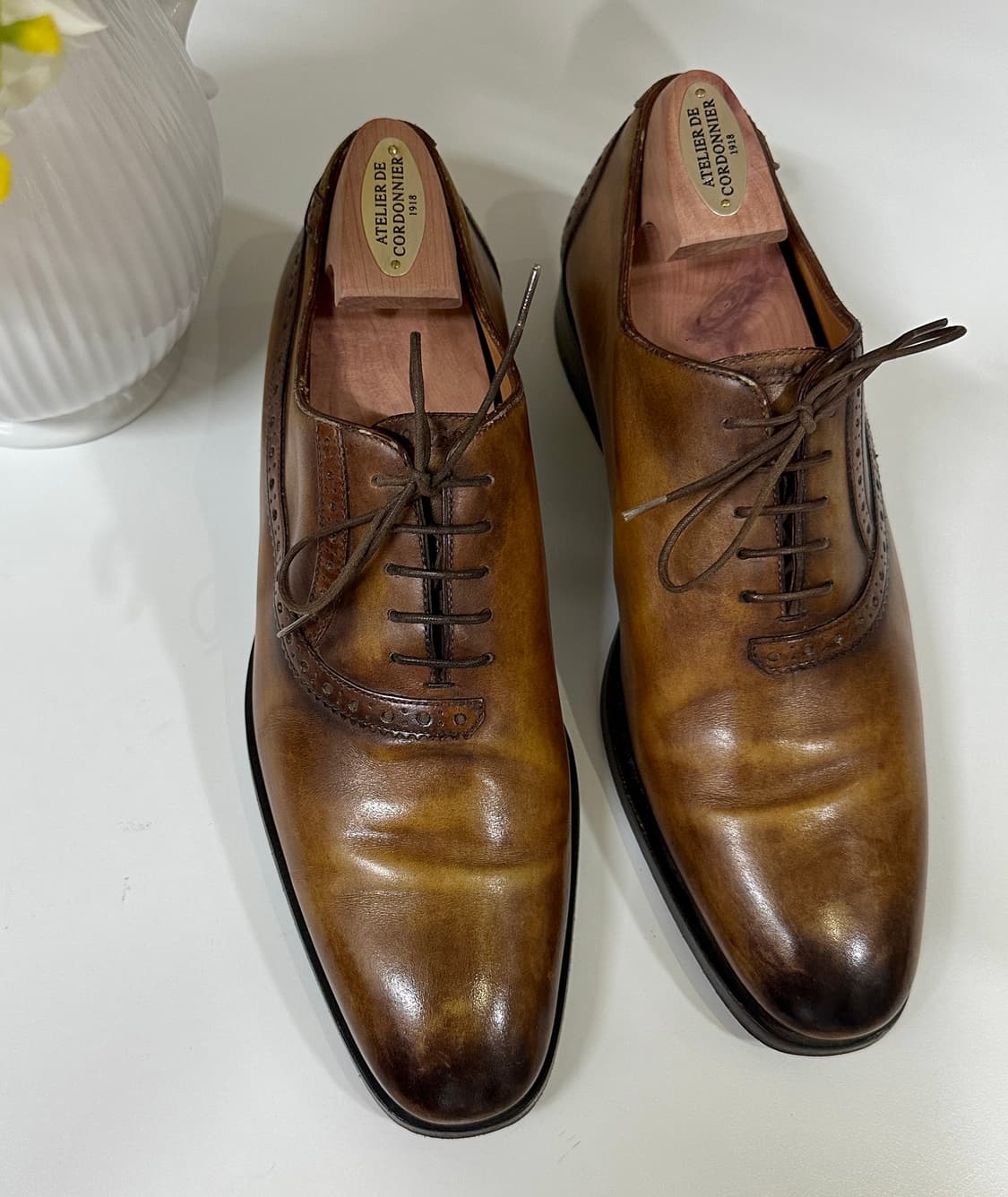 벨루티 알레산드로 레더 브라운 슈즈 270 상품이미지2