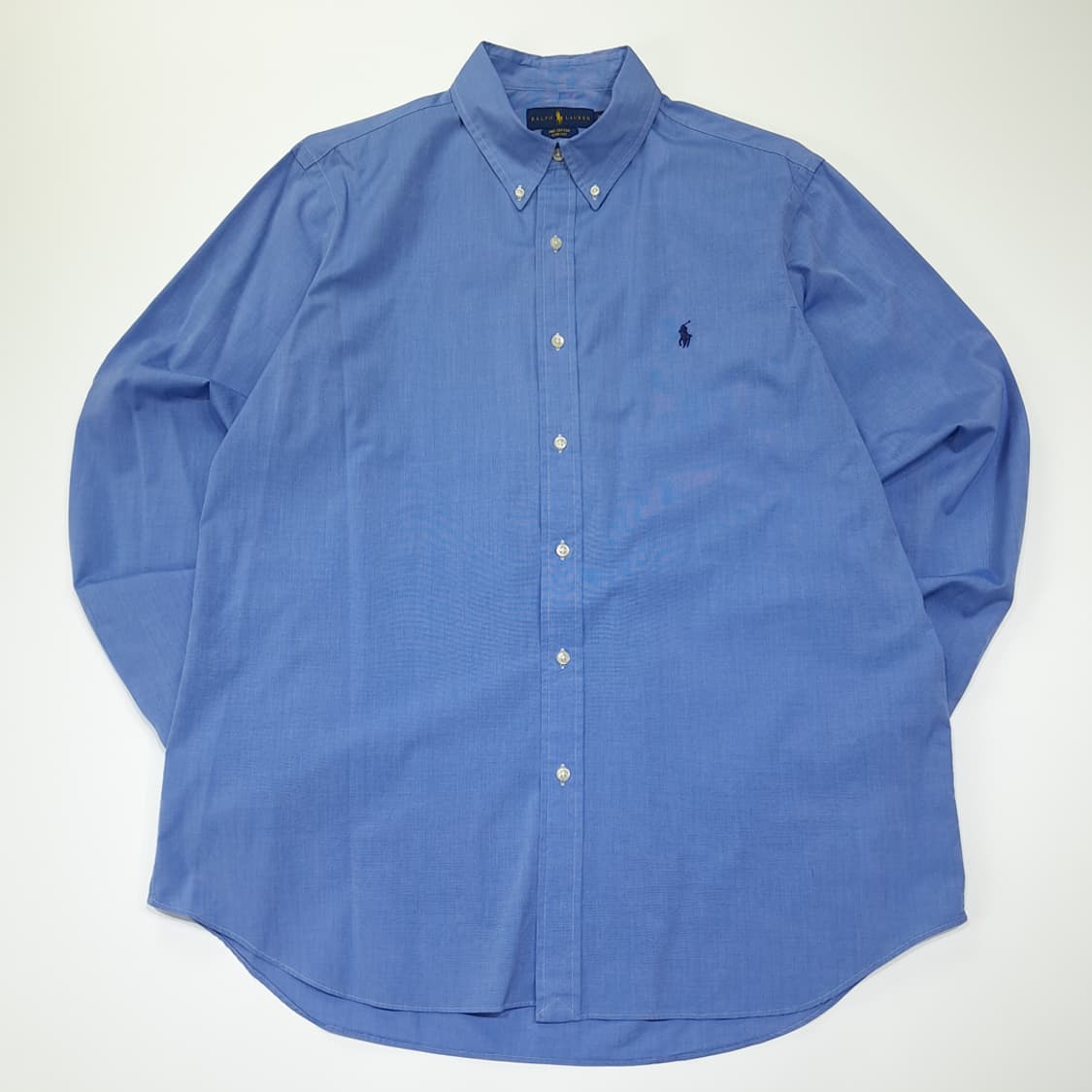 CL527 XL 폴로 코튼 스트레치 블루 셔츠 남방 상품이미지1