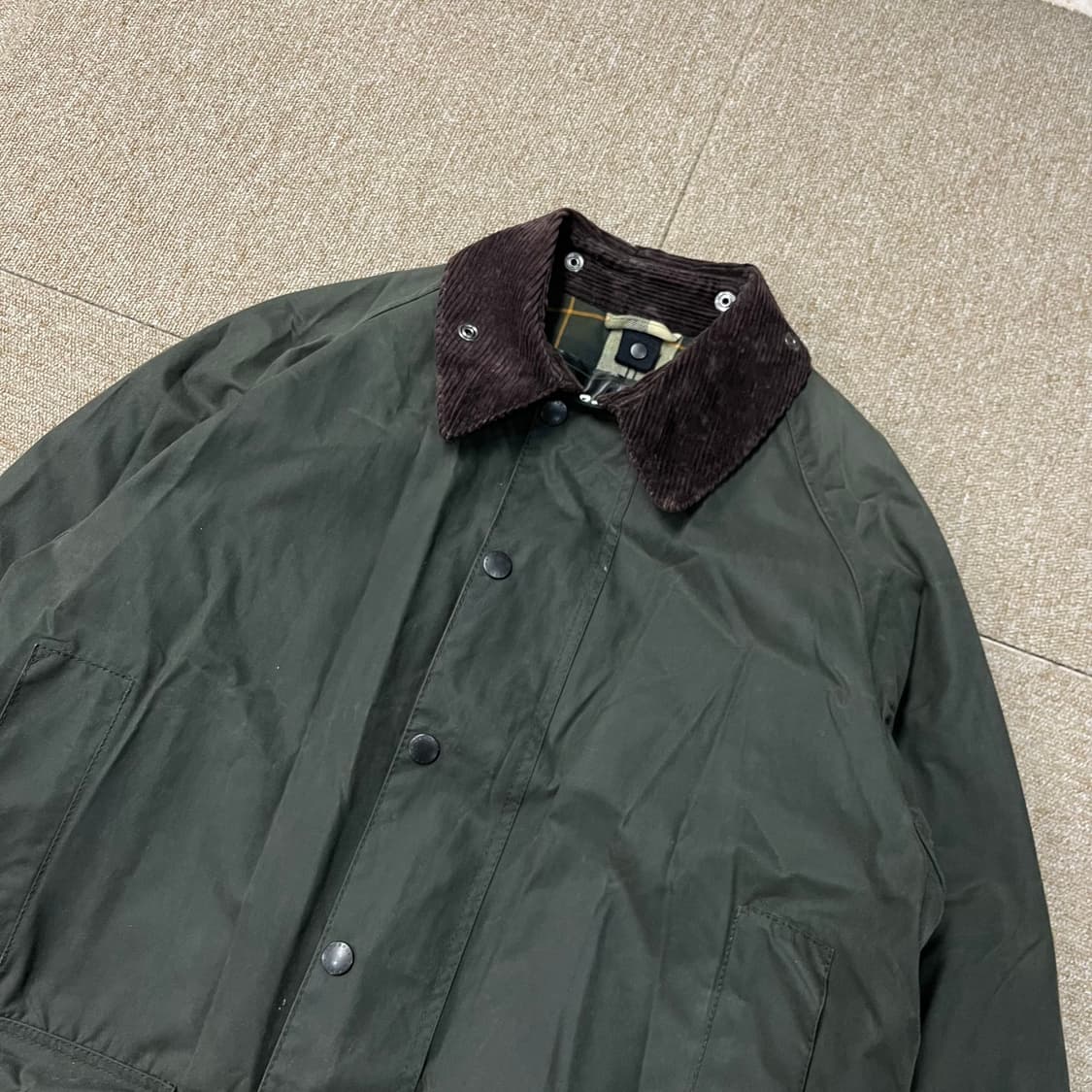  바버 뷰포트 왁싱자켓 상품이미지3