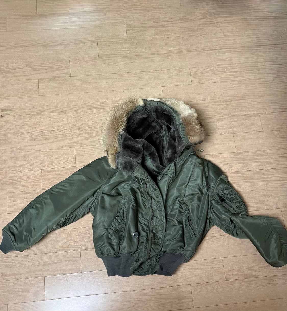 60‘s 오리지널 N-2B 자켓(코요테 퍼) 상품이미지1