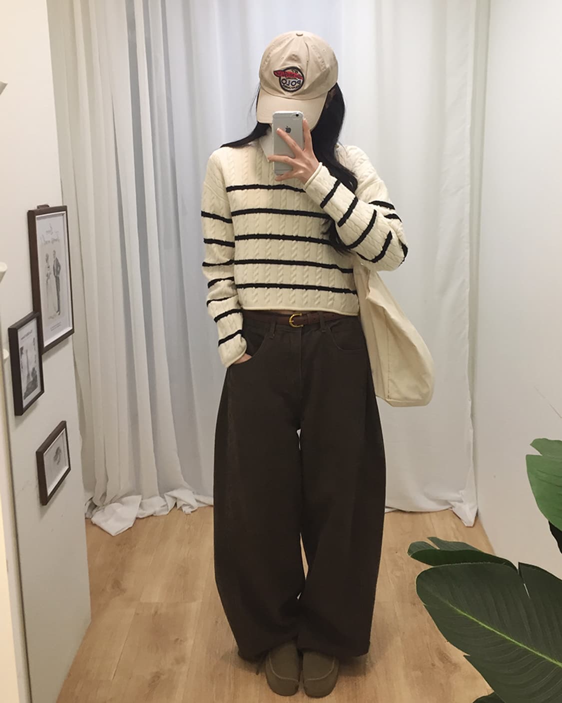 Women's Zara Crop Knit 100 상품이미지1