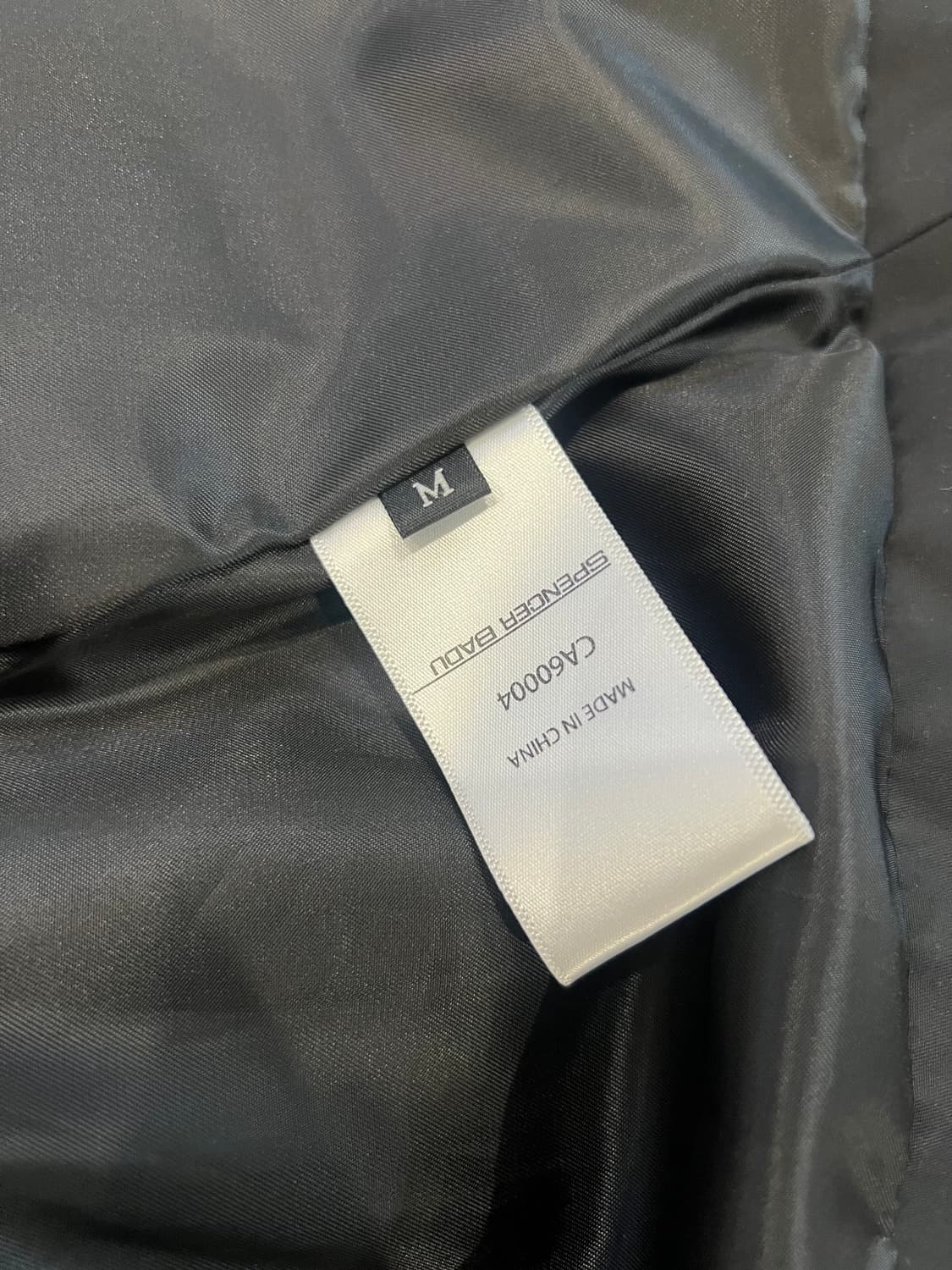 스펜서바두 크롭 카고 패딩 베스트 블랙 M 상품이미지8