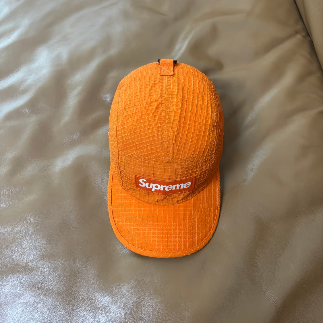 Supreme 슈프림 오렌지 캠프캡 모자 (Ripstop Orange) 상품이미지5