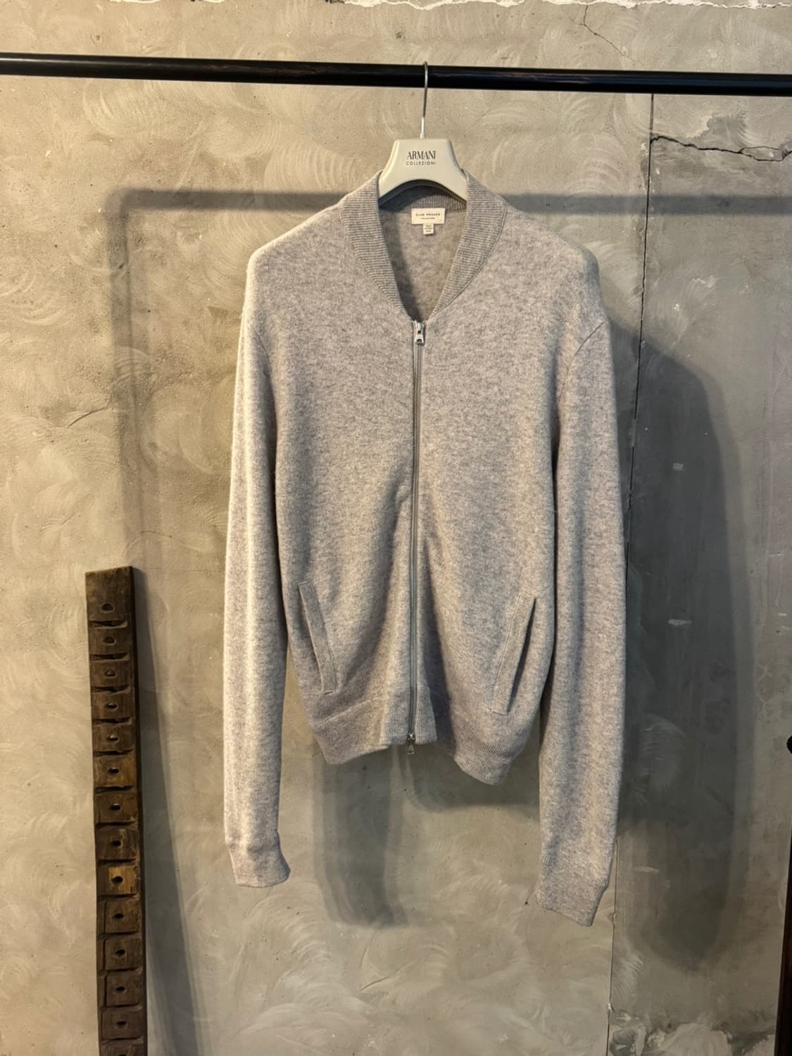 클럽모나코 니트 블루종 100 상품이미지1