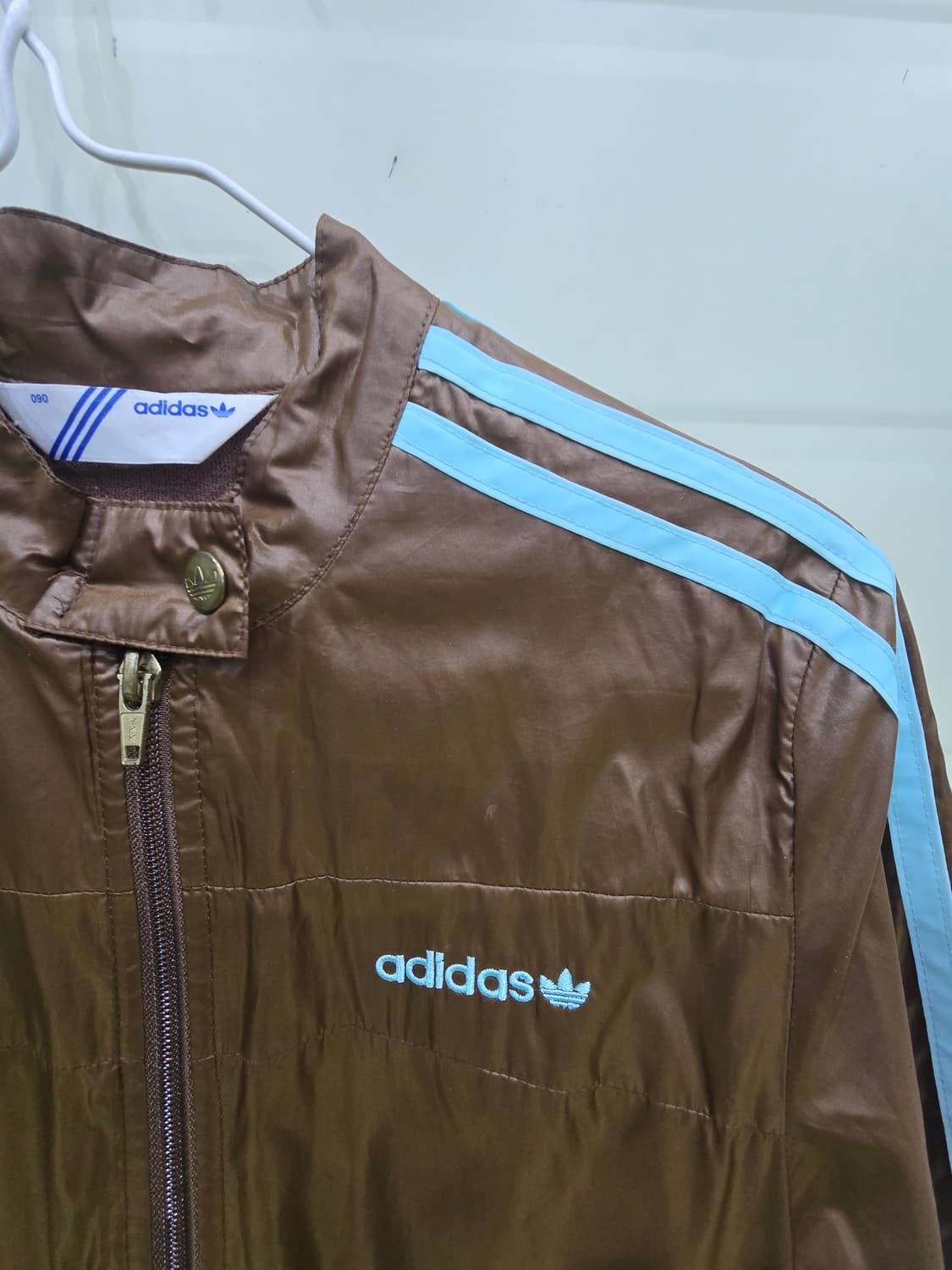 빈티지 아디다스 브라운 윈드브레이커 Y2K  자켓 상품이미지5