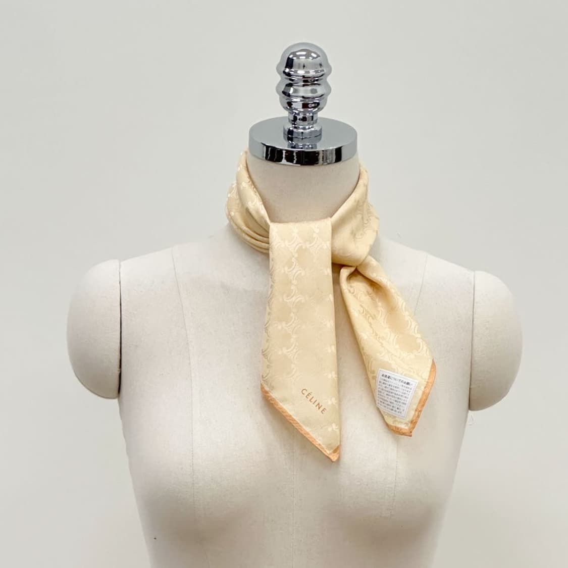 (새상품) celine / 셀린느 실크혼방 쁘띠스카프 상품이미지7