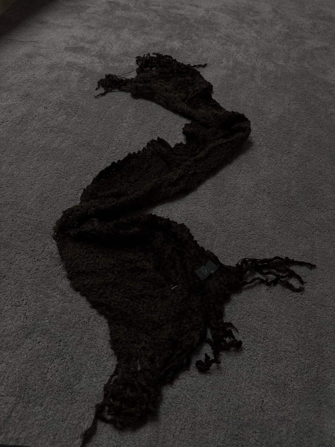 Vintage grunge punk mood scarf 상품이미지1