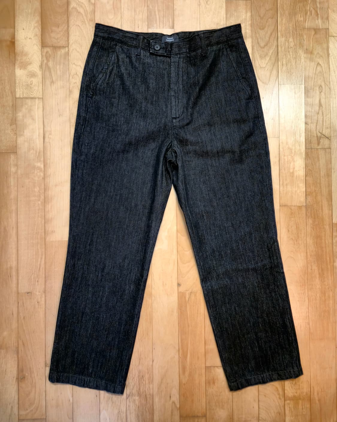 무신사 스탠다드 스트레이트 데님 슬랙스 33 상품이미지1