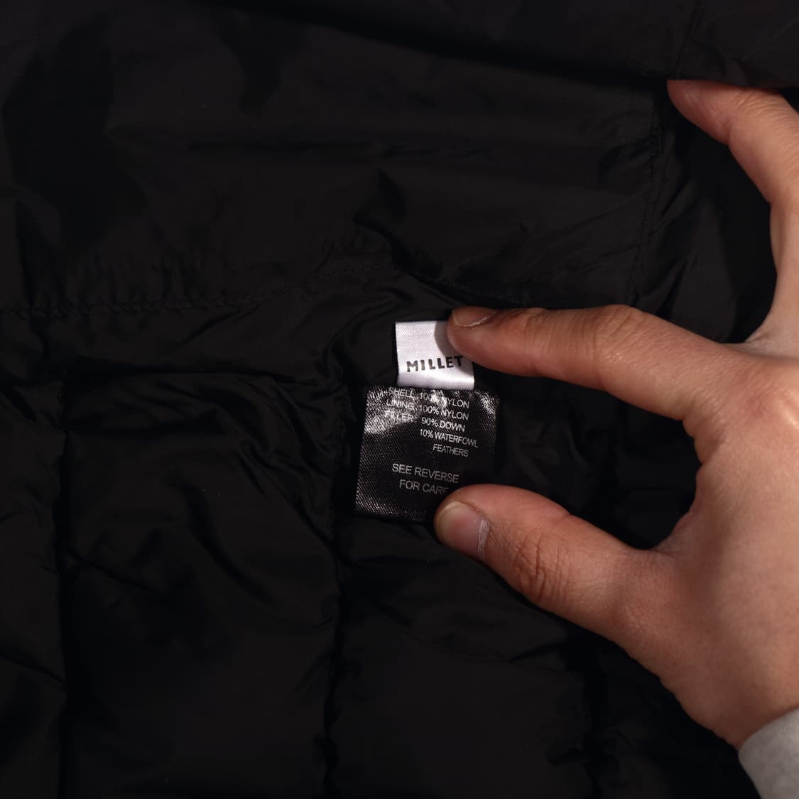 밀레 조끼패딩 B208 상품이미지3