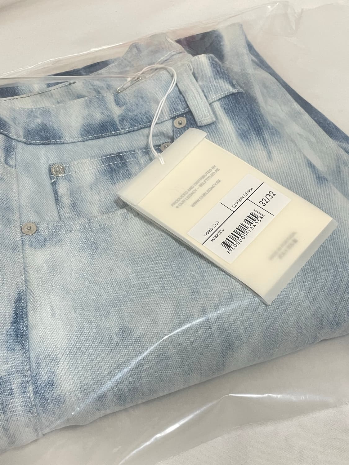 [32] 아워레가시 커테인 데님 써드컷 상품이미지5