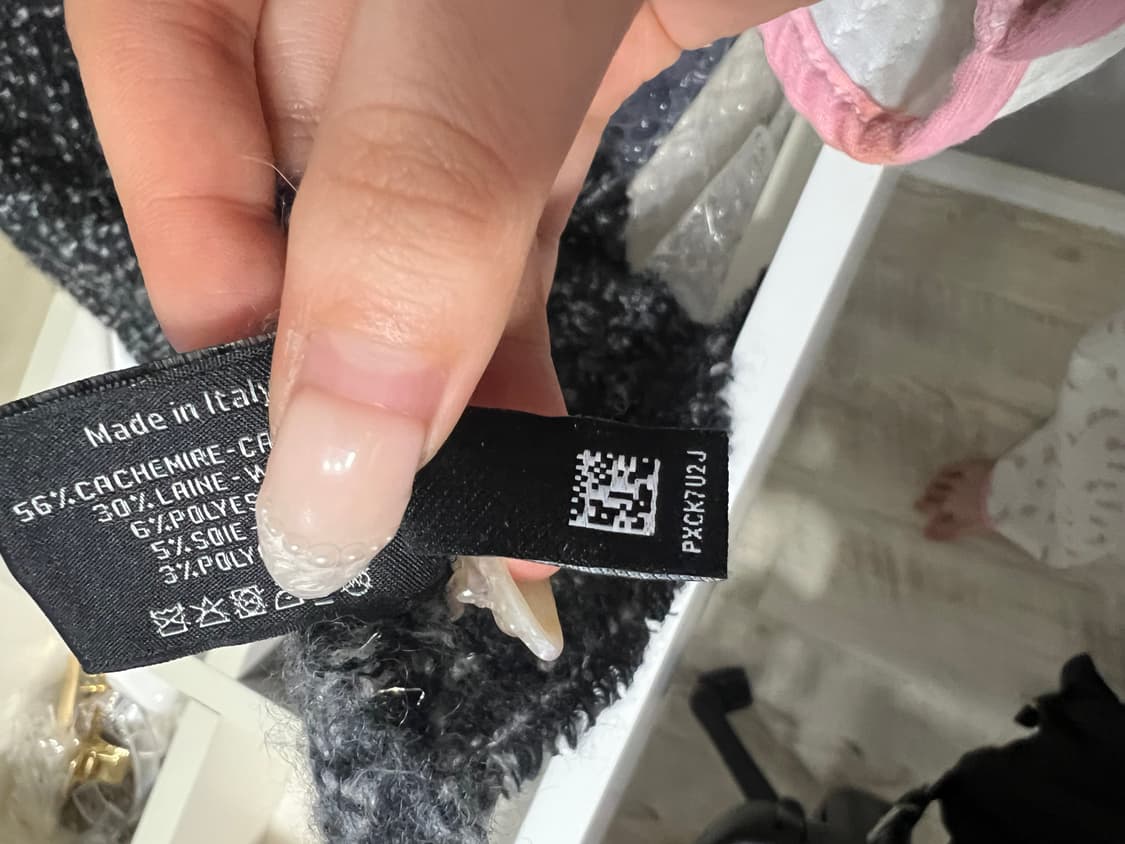 샤넬 캐시미어 머플러 정품 상품이미지5