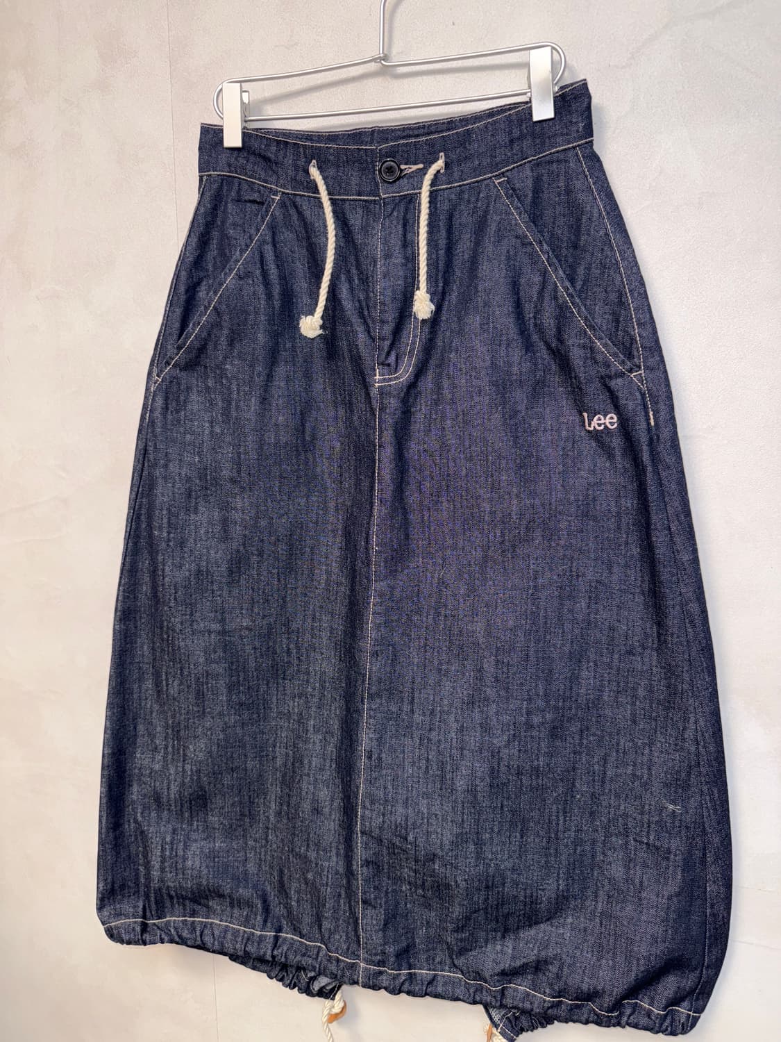 Lee raw denim balloon skirt 상품이미지2