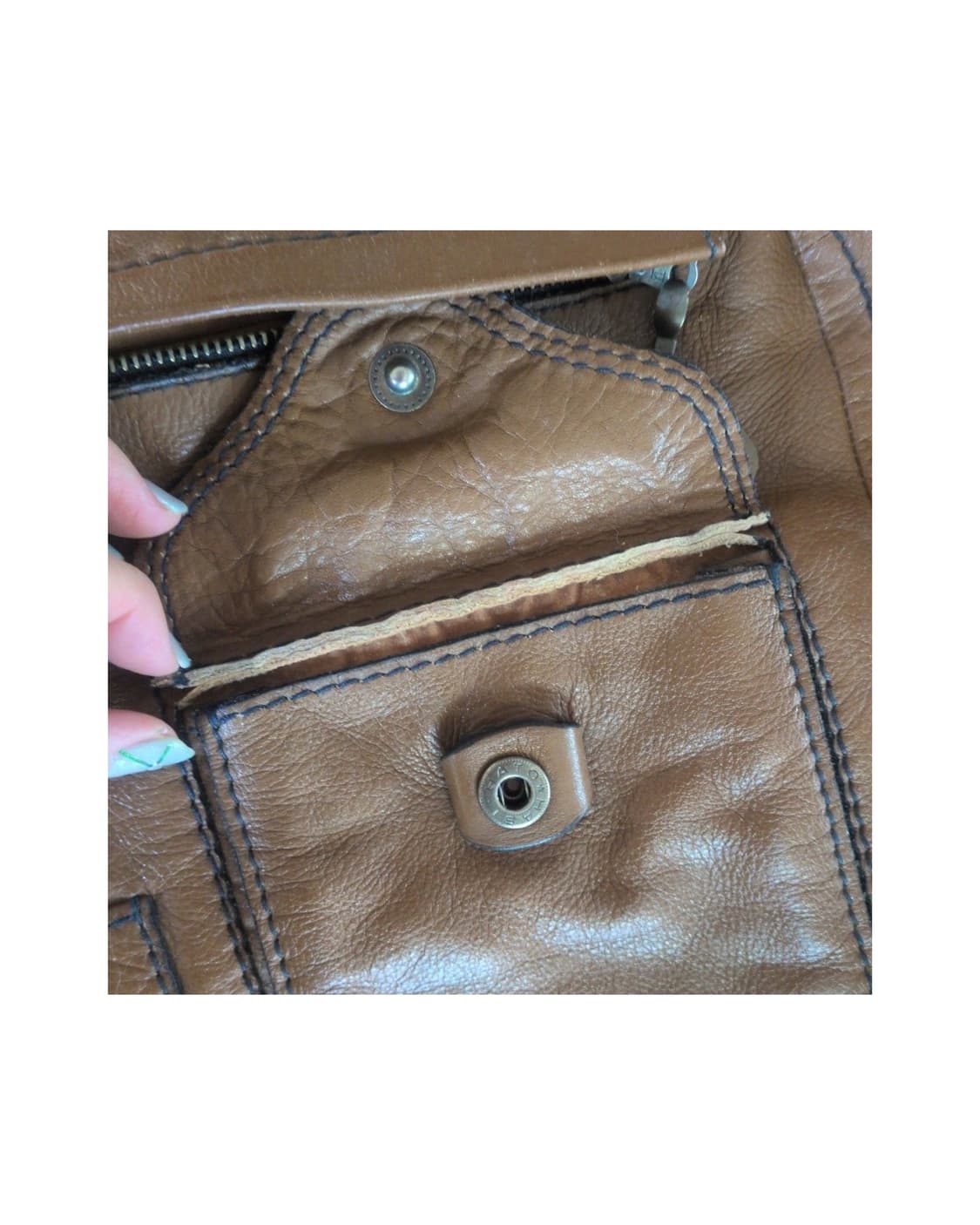 요시다 포터 토스카나 가죽 숄더백 L 상품이미지4